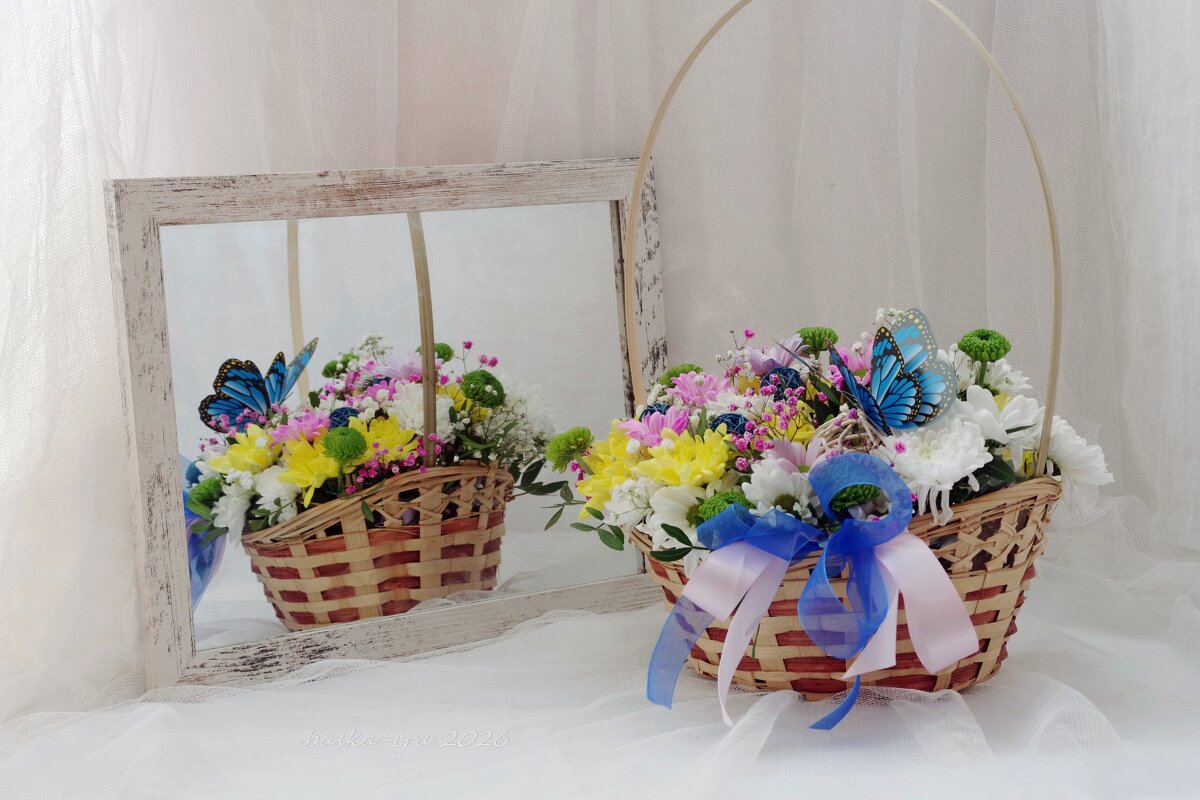 Корзина весеннего настроения - Ирина Баскакова