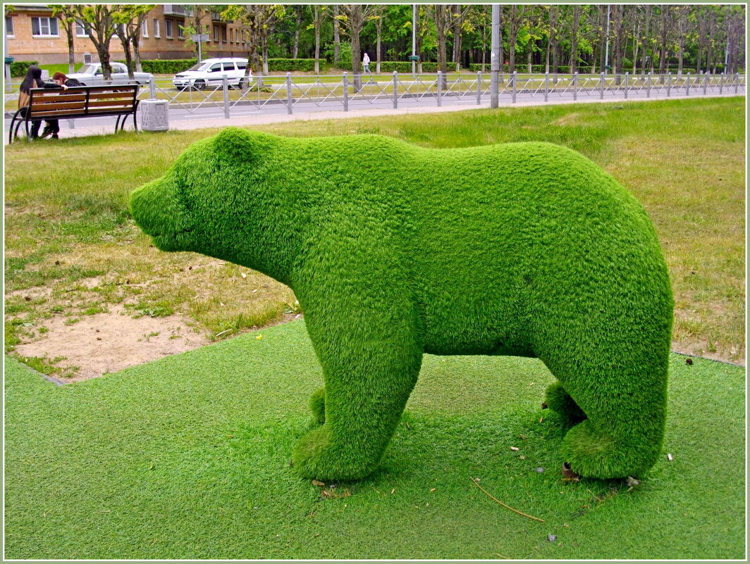 Зелёный мишка :-) - Лия ☼