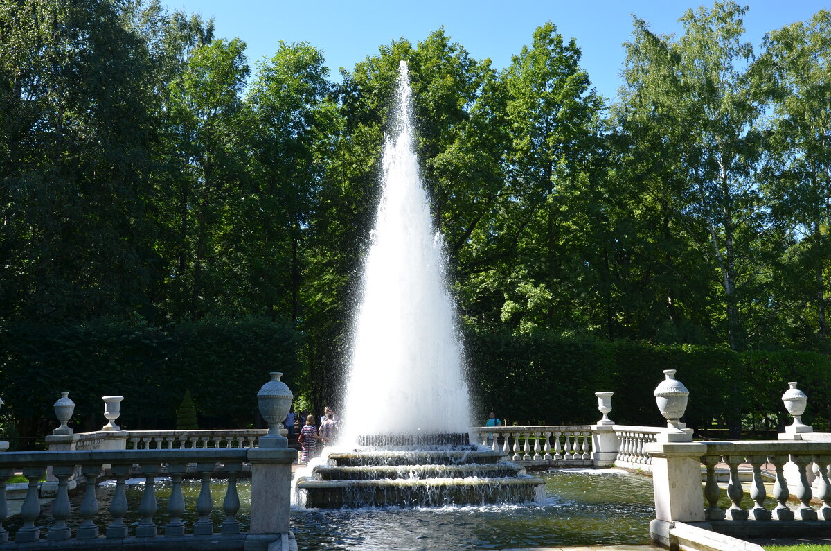 Фонтан в Петергофе - Валерий Пославский