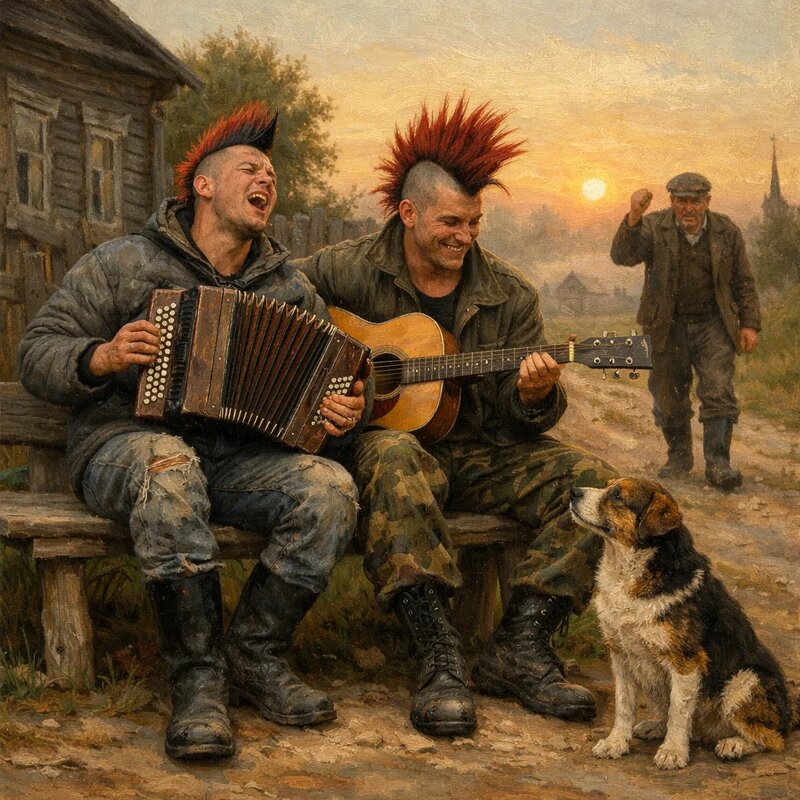 "Колхозный панк" - Денис Бочкарёв