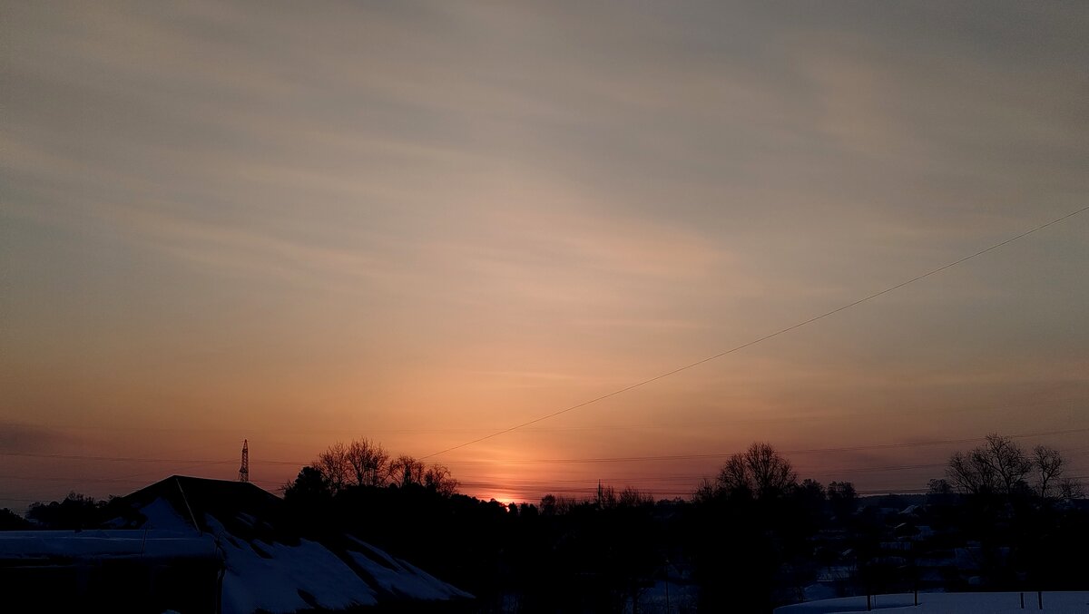 Мартовский рассвет - светлана льдокова