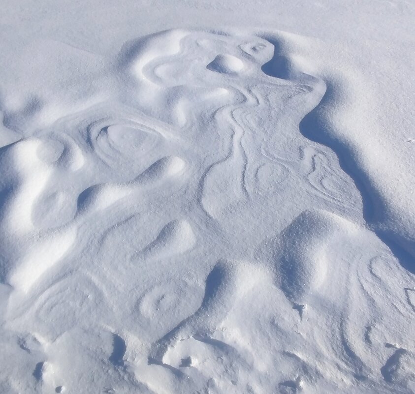 Узоры на снегу - светлана льдокова