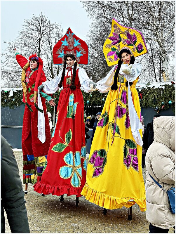 Персонажи праздника "День Кранцевского пирога". - Валерия Комова