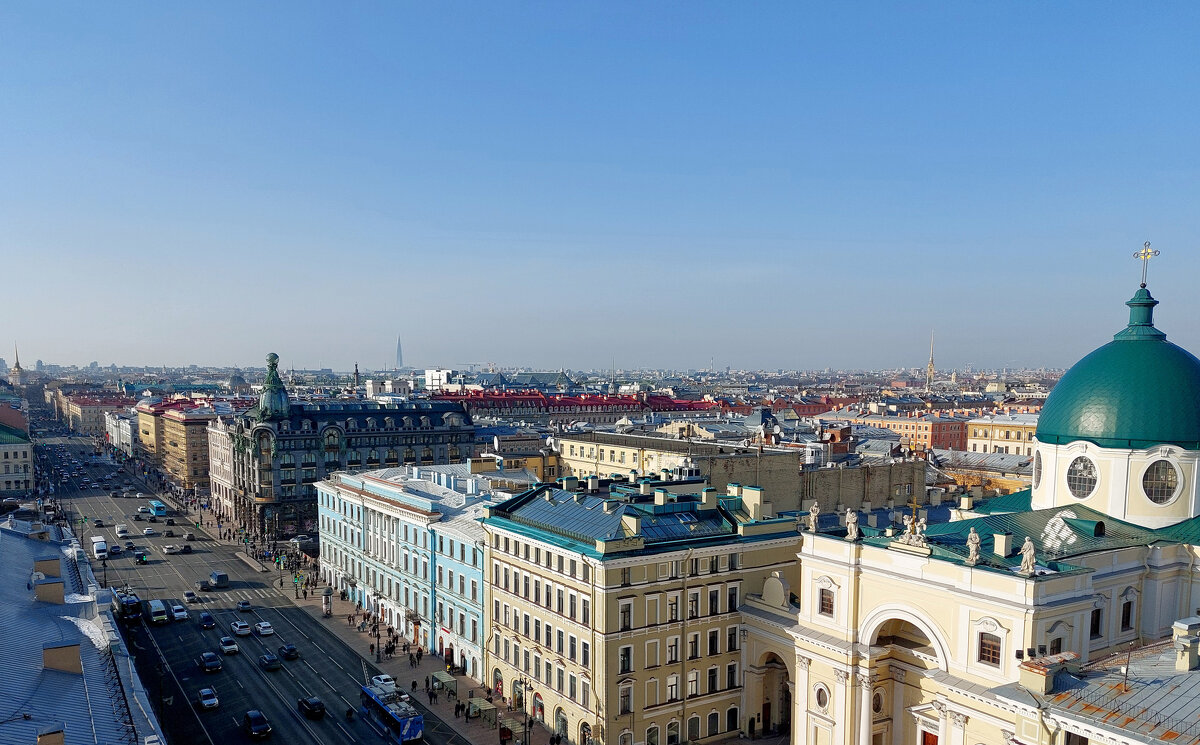 Санкт-Петербург. Вид с Думской башни - Ирина Румянцева