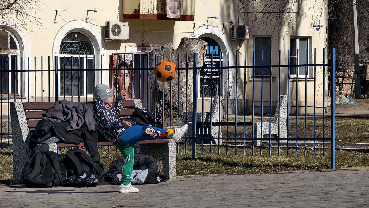 Маленький футболист - Мариша 