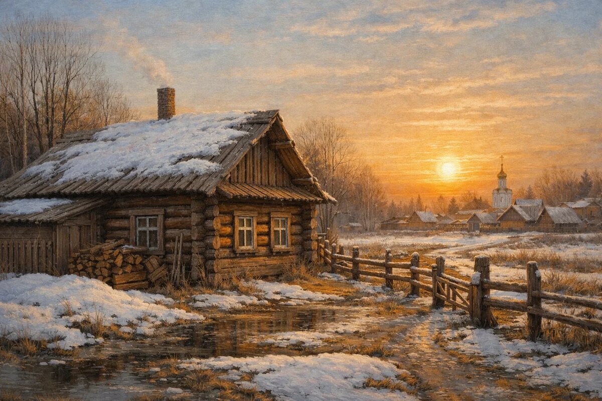 "Весна в деревне" - Денис Бочкарёв