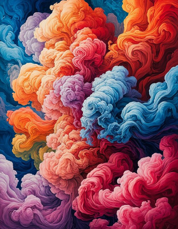 Разноцветный дым - Георгий Пичугин Разноцветный дым - Георгий Пичугин