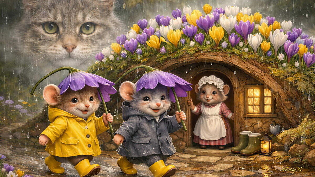 Враг не дремлет... - Freddy 97