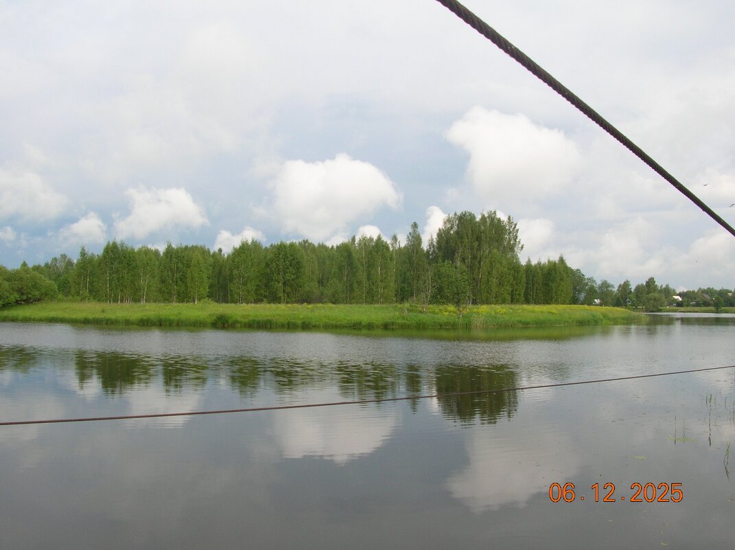 Облака и речка - fogmeadowww m