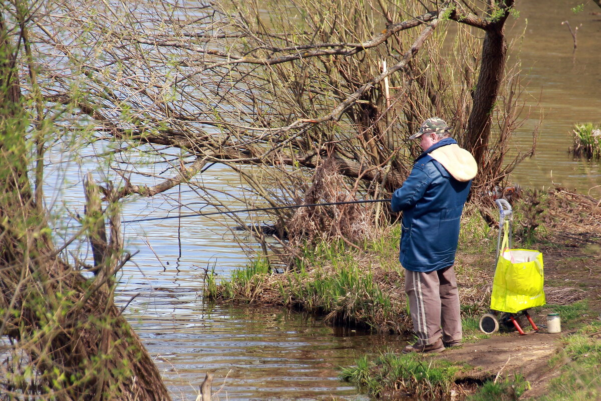 Рыбак на Москве-реке - Валерий Судачок