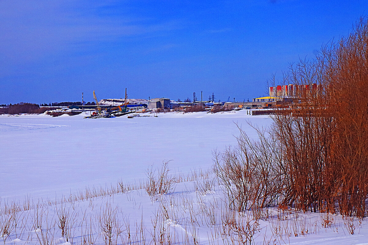 Март...Еще спит Юганская Обь! - Владимир 