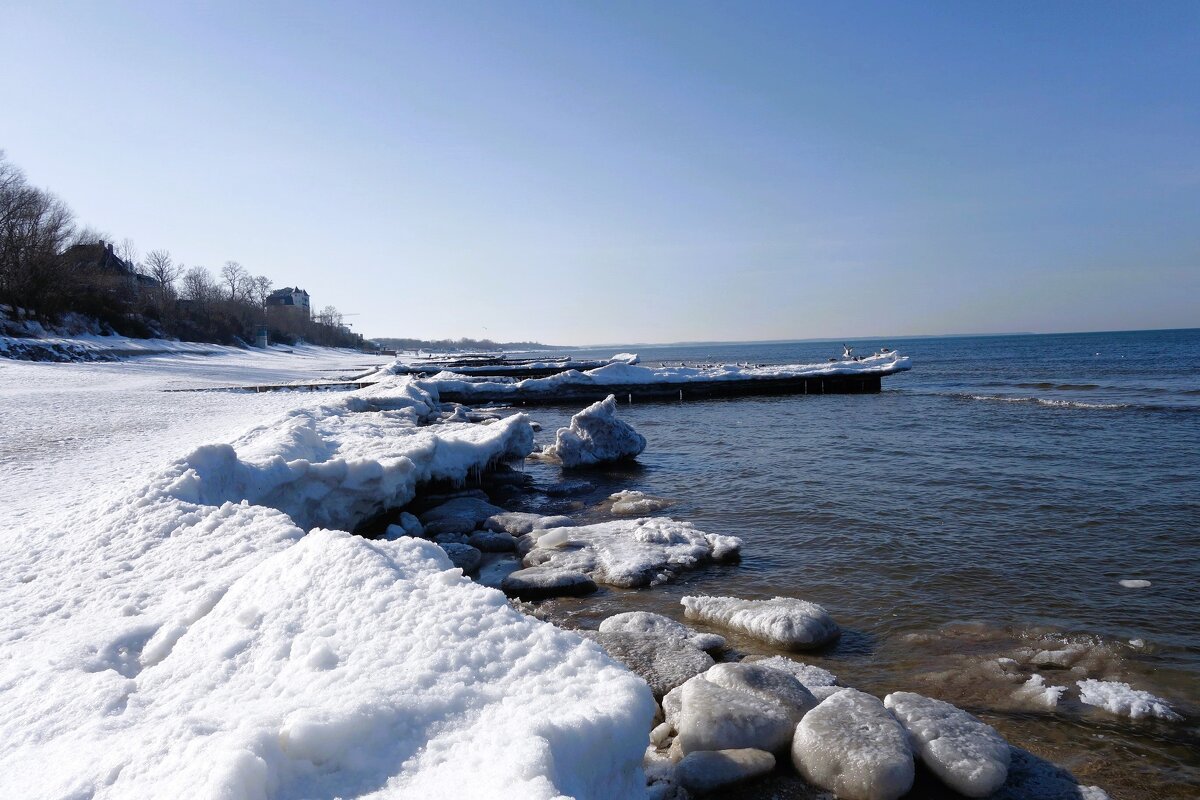 Февраль, Балтийское море и побережье, Калининградская область - Рита Симонова