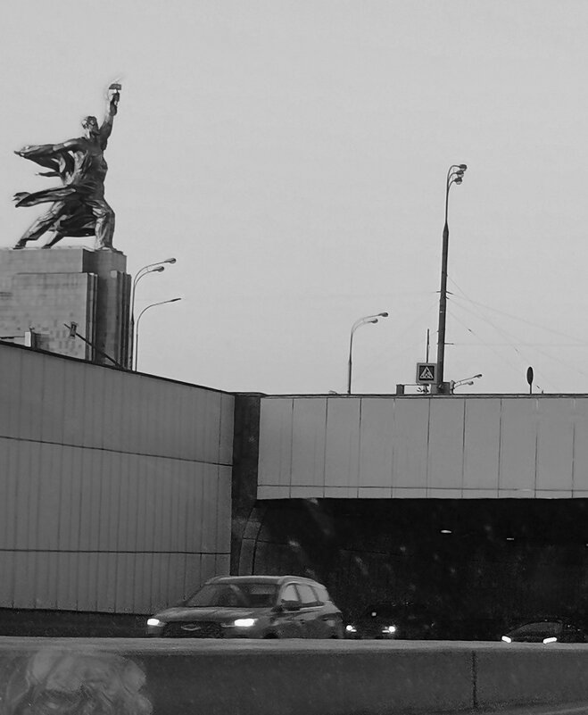 Город. Черно-белая фотография. - Любимова Ольга 