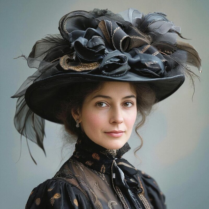 Дамские шляпки 19 века - СЕРГЕЙ ФИЛОЧКИН