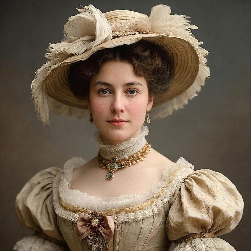 Дамские шляпки 19 века - СЕРГЕЙ ФИЛОЧКИН