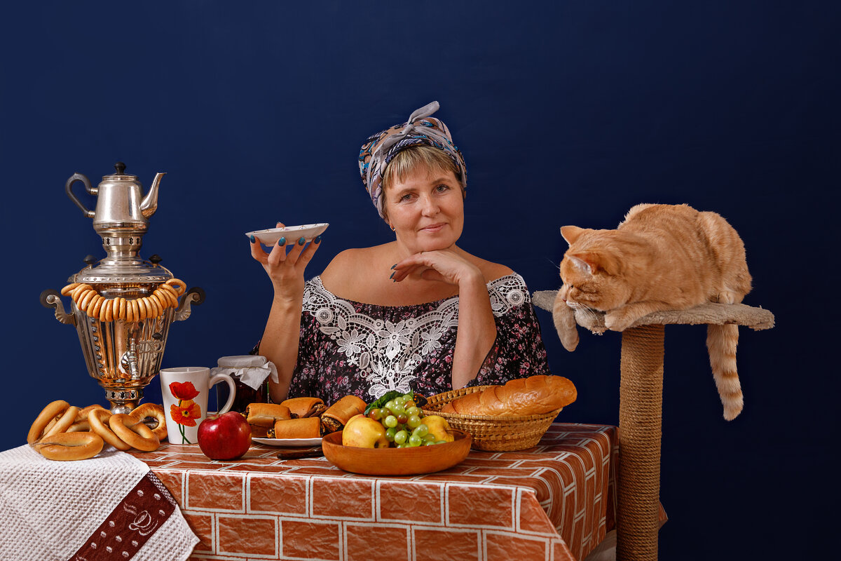 по мотивам Б.Кустодиева - Виктор Ковчин