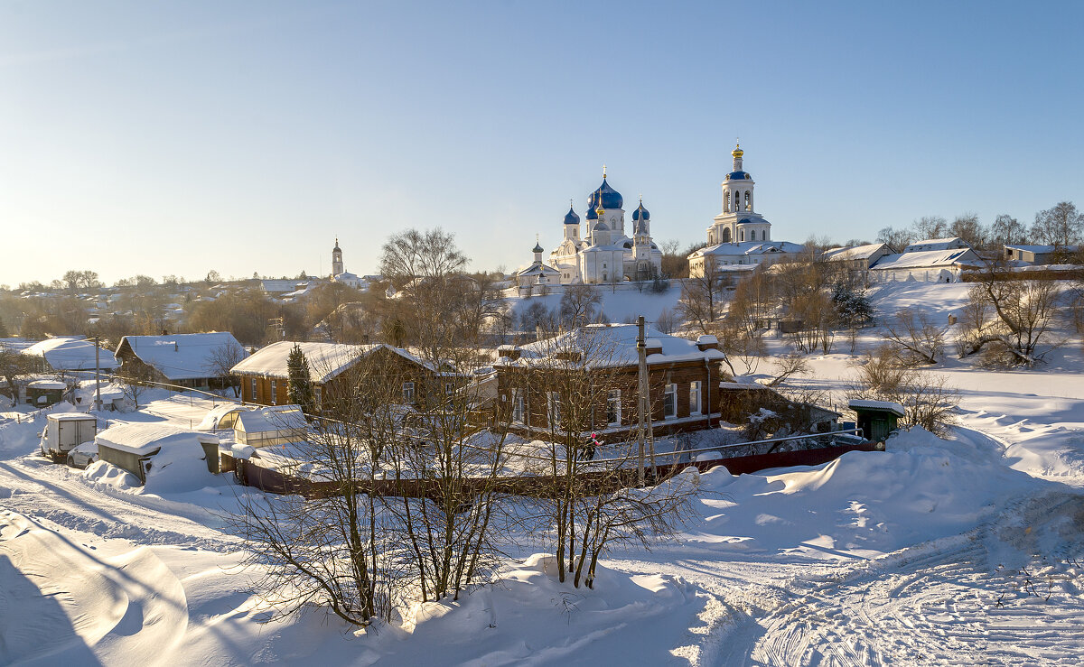Станция Боголюбово. Вид на Монастырь - Сергей Цветков