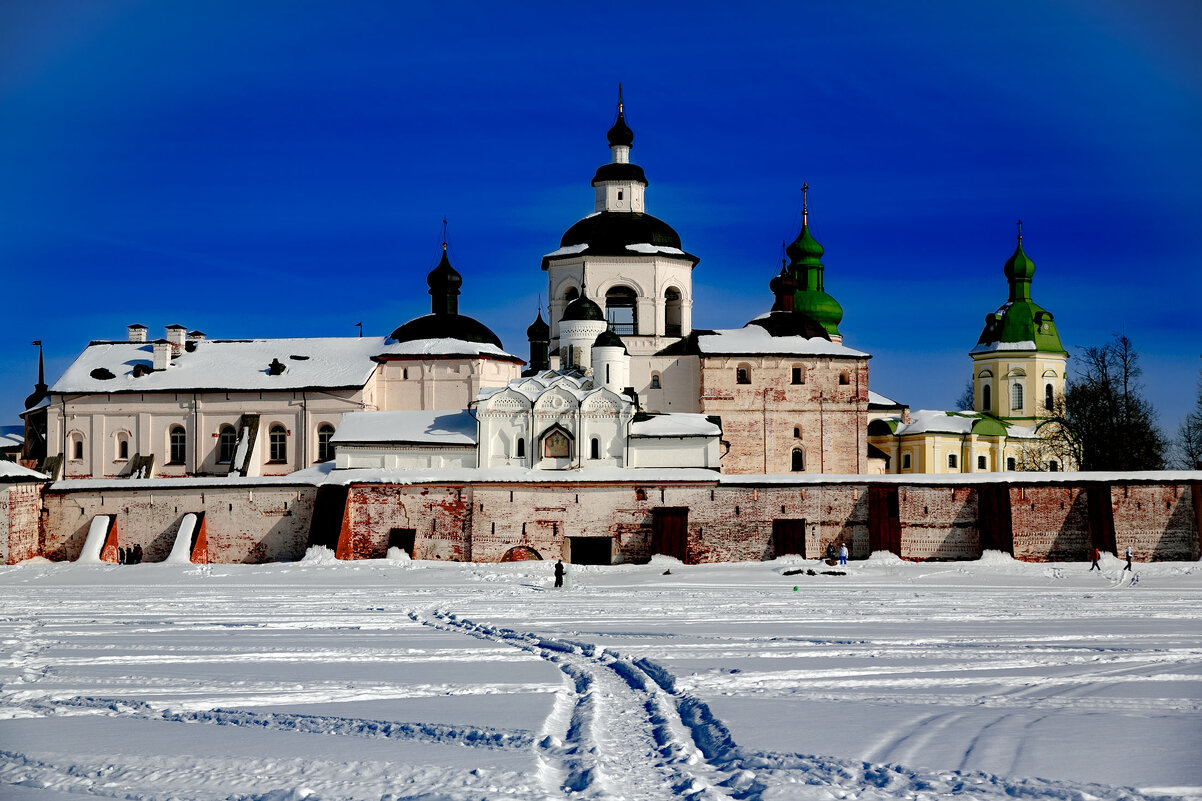 По льду Сиверского озера - Александр Силинский