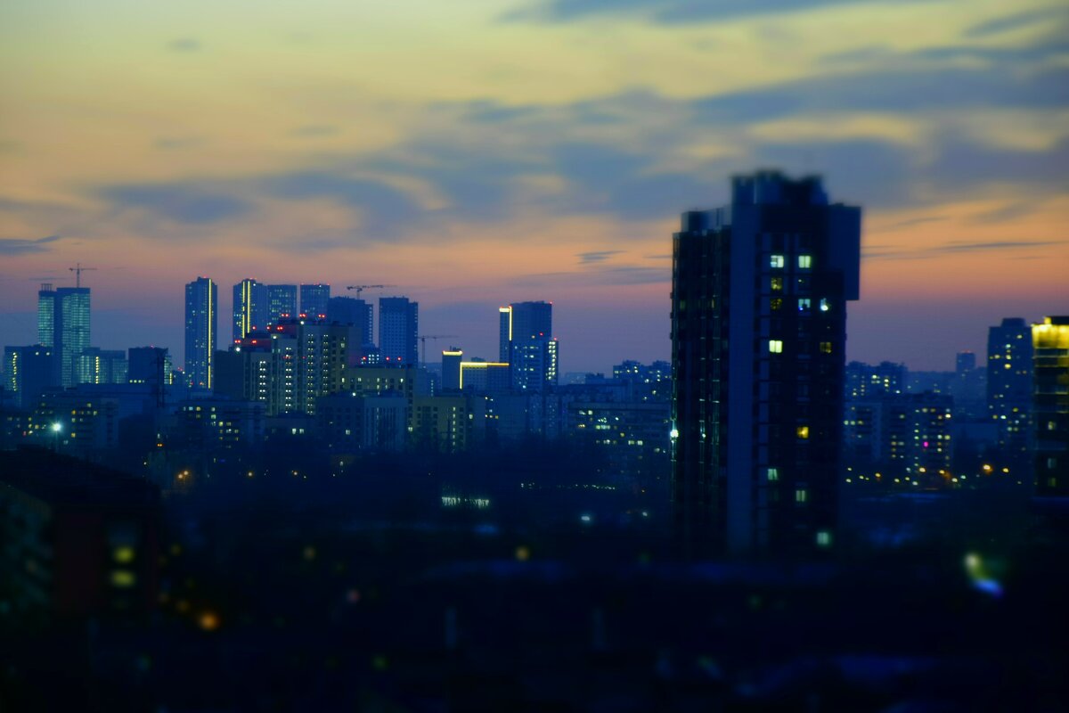 Вечерний город - Мария Яковлева