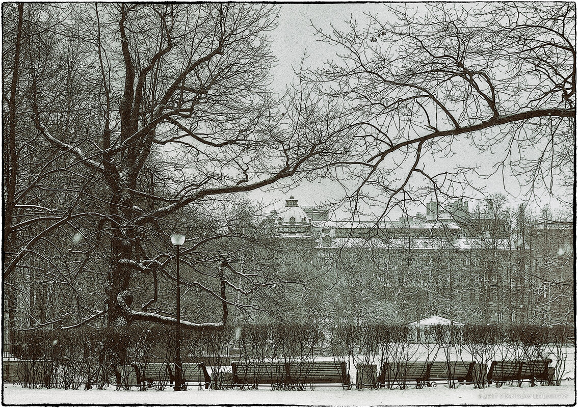 My magic Petersburg_02419_в Таврическом саду - Станислав Лебединский