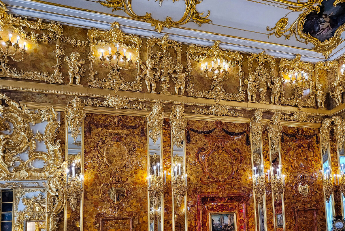 Янтарная комната в Екатерининским дворце - Татьяна Машошина