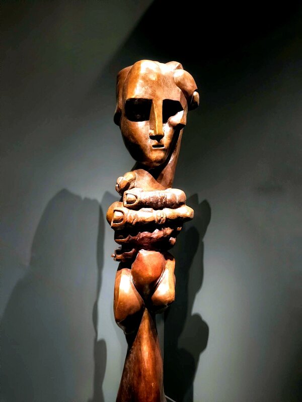 На выставке Эрнста Неизвестного в Москве - Елена 