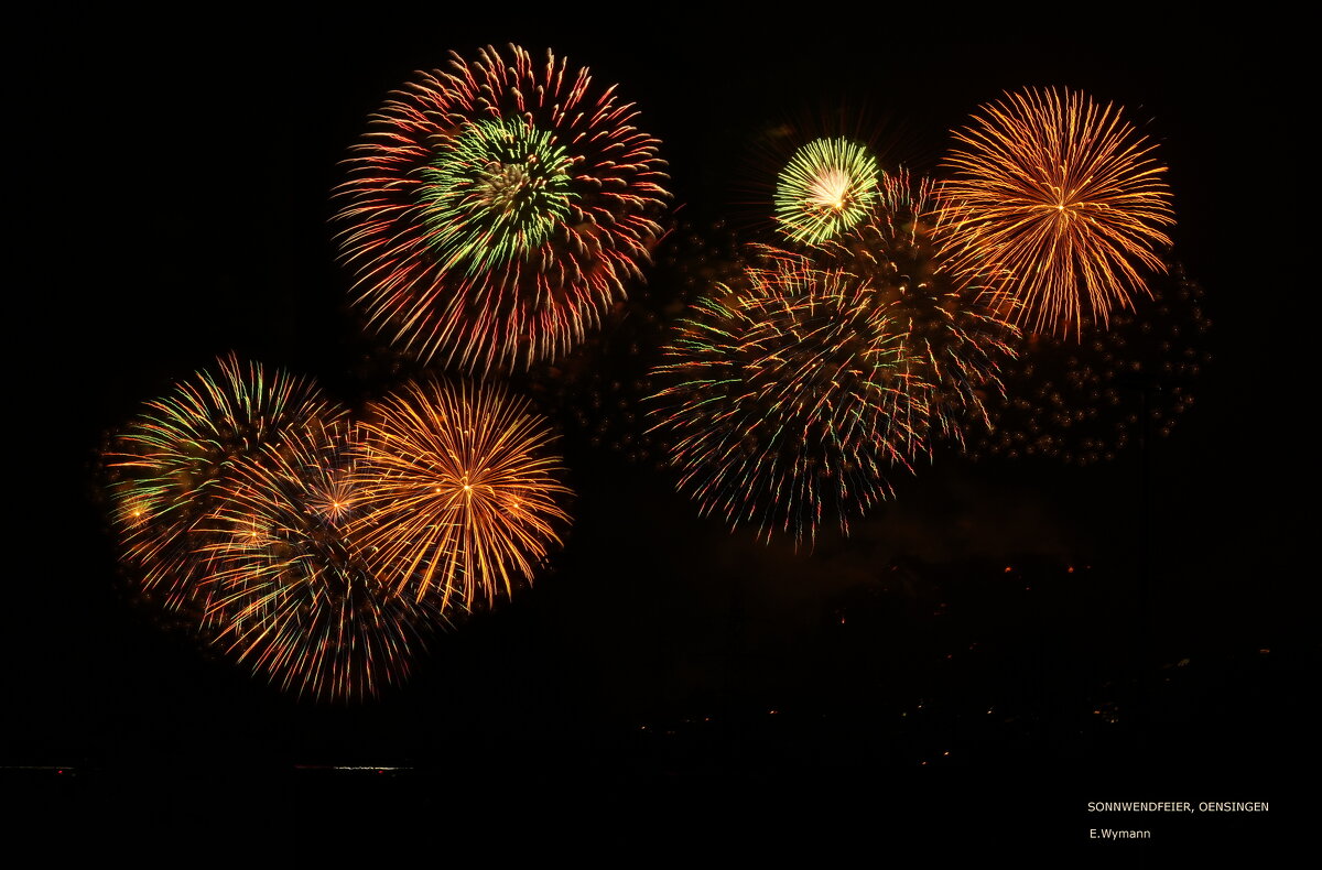 Feuerwerk - Elena Wymann