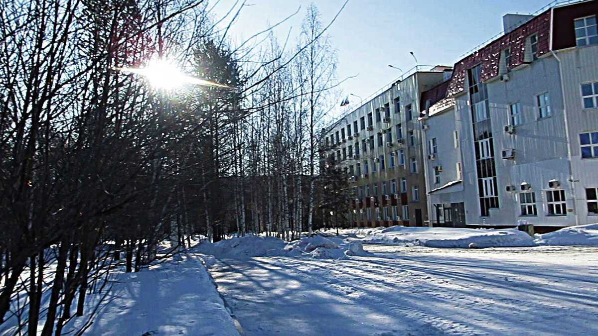 Март...Утро в сквере Победы! - Владимир 