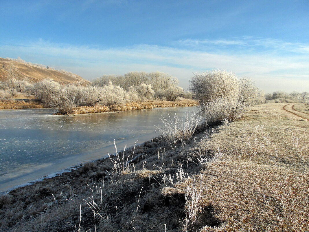 Вдоль замёрзшей реки. - nadyasilyuk Вознюк Вдоль замёрзшей реки. - nadyasilyuk Вознюк