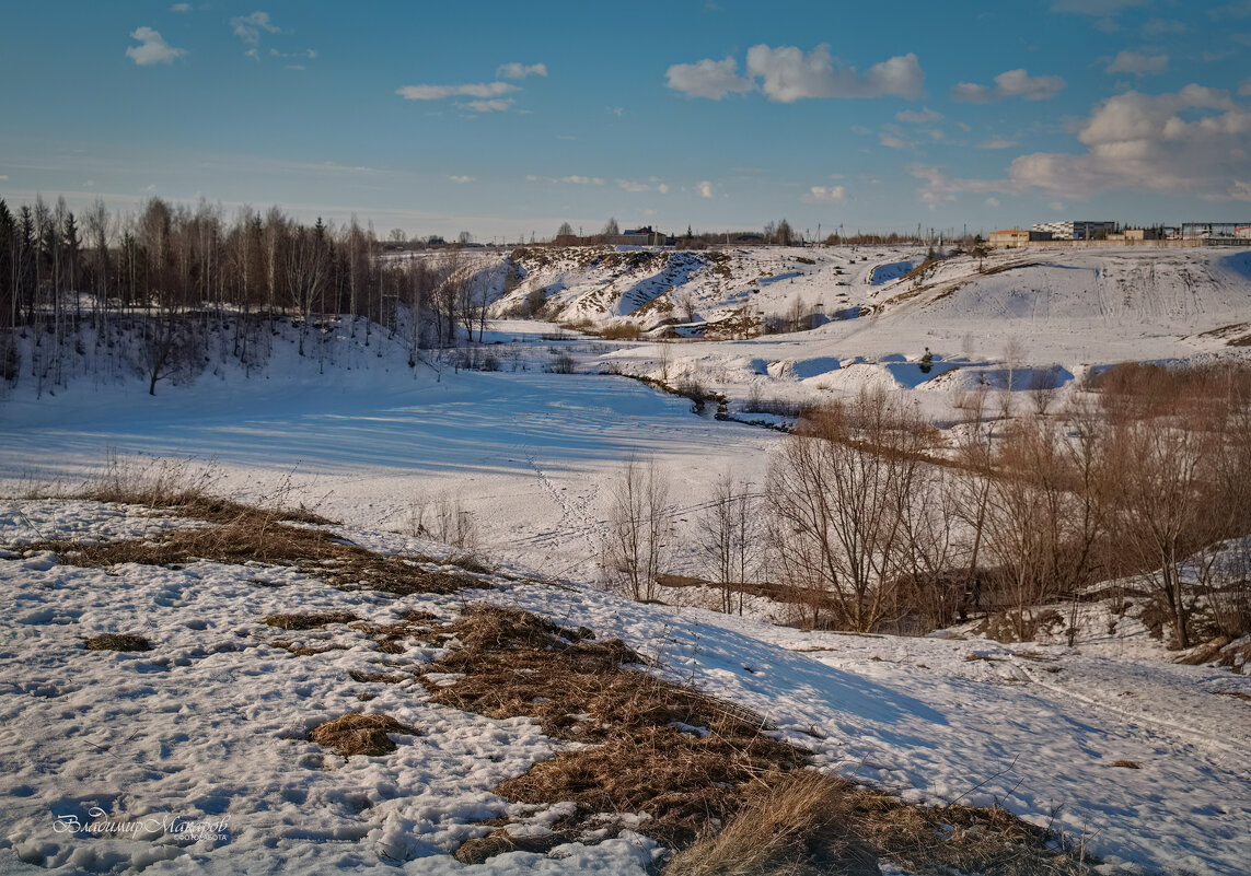 "Проталины в конце марта"© - Владимир Макаров "Проталины в конце марта"© - Владимир Макаров