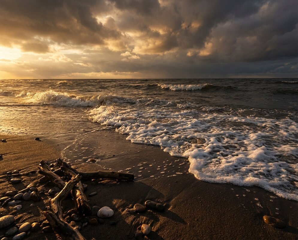 Волна на закате - Лилия 