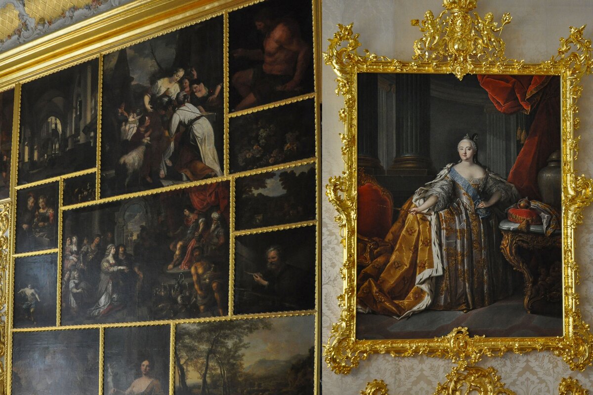 Портрет императрицы Елизаветы Петровны в Портретном зале - Татьяна Машошина