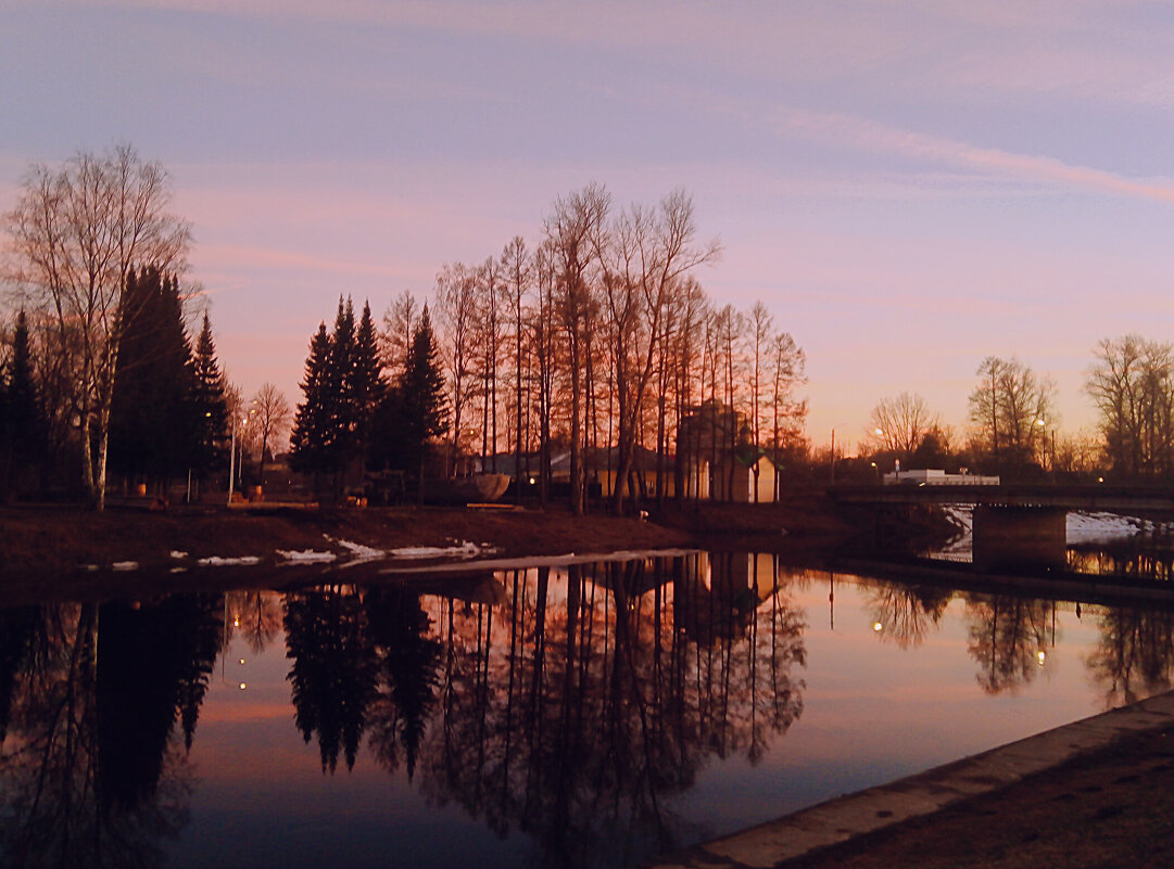 Вечер на реке Тихвинка - Сергей Кочнев