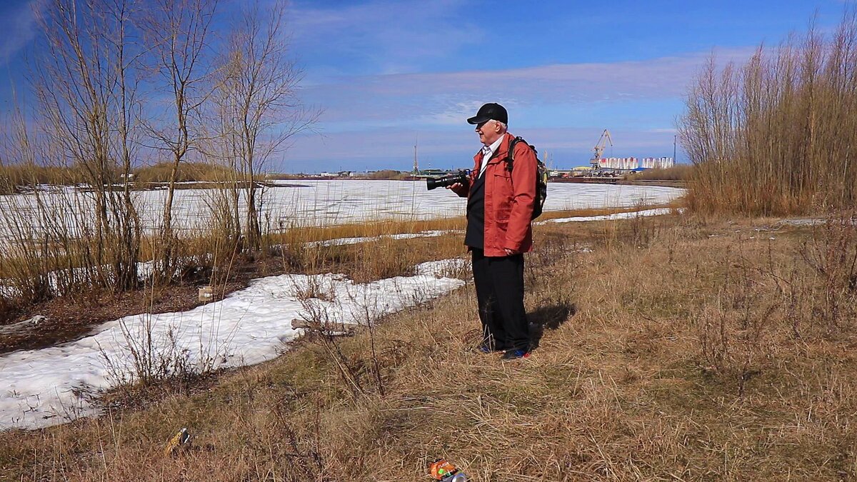 Вот и Юганская Обь. просыпается! - Владимир 