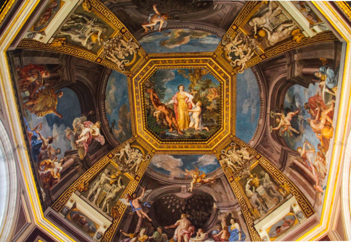 Ангелы на потолке Музеев Ватикана - Любовь Сахарова