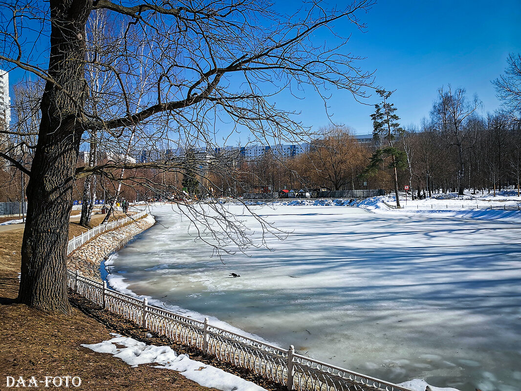 Парк ранней весной. - Александр Дмитриев