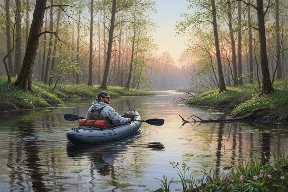 "Утро на реке" - Денис Бочкарёв