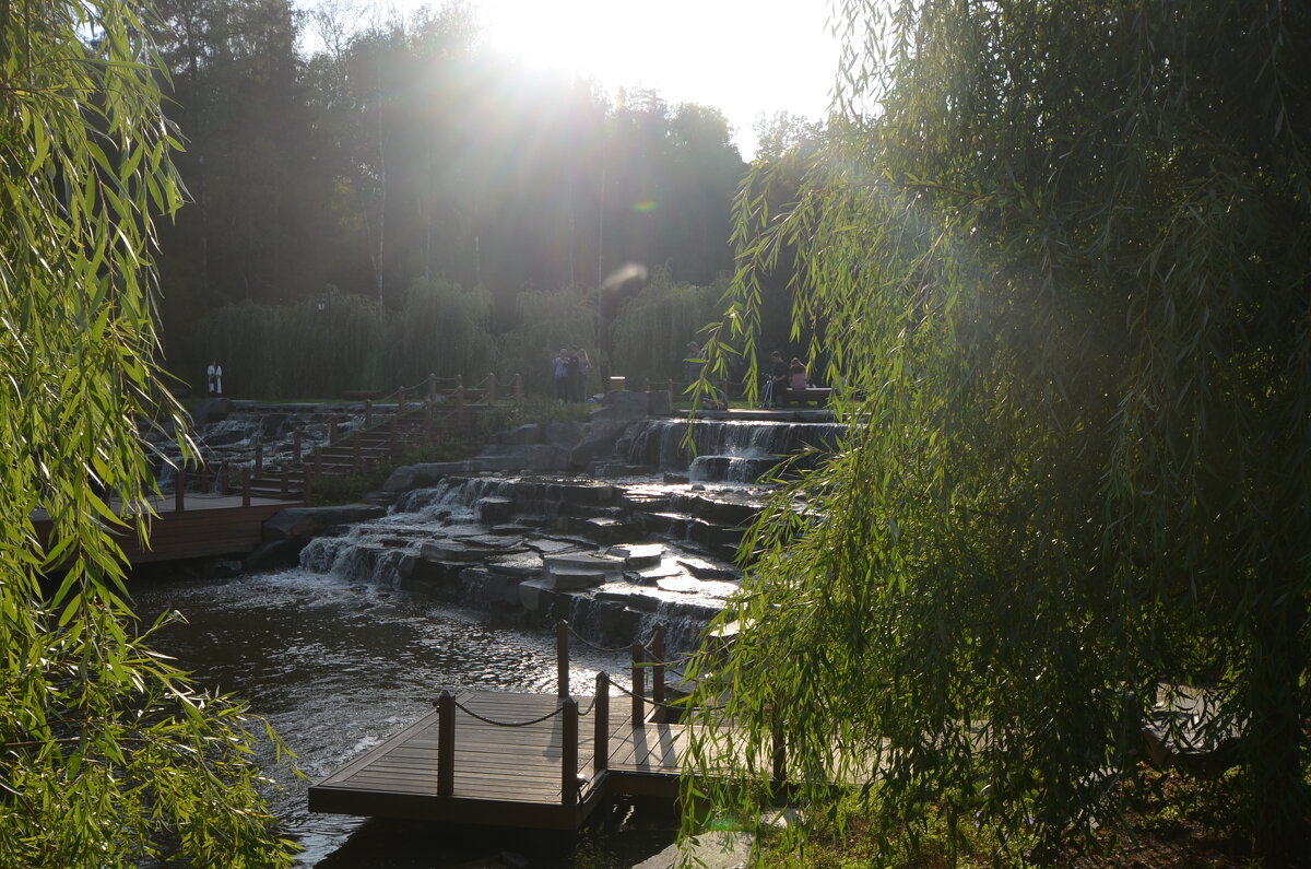 каскадный водопад - Галина R...