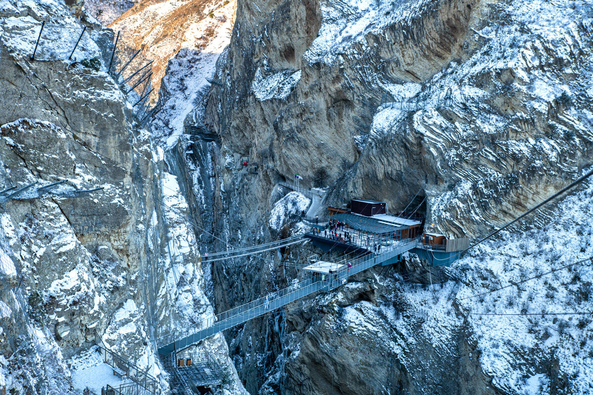 Комплекс «Нохъо» в Сулакском каньоне. Дагестан. - Дина Евсеева