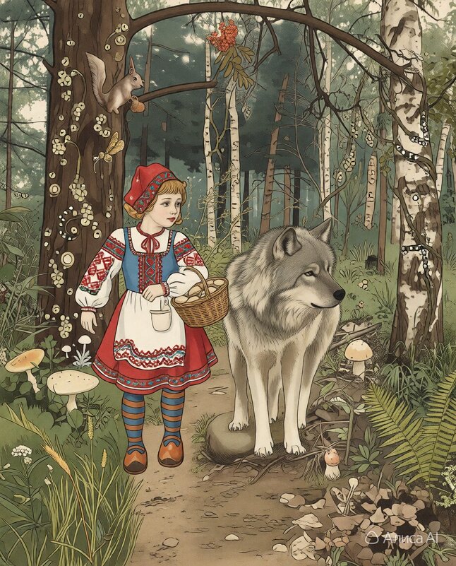 Красная шапочка - Екатерина Панова