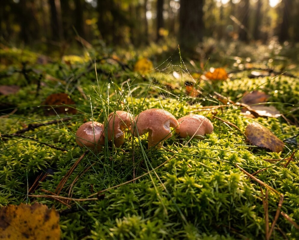 Сыроежки и паутинка - Лилия 