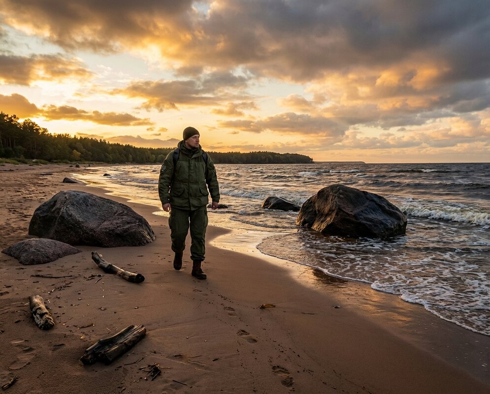 Рыбак на берегу - Лилия Рыбак на берегу - Лилия