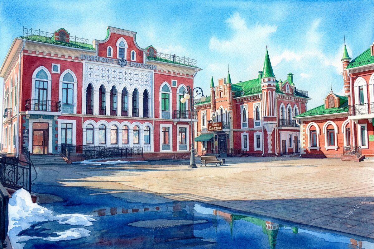 Март в Красном городе - Alisia La DEMA Март в Красном городе - Alisia La DEMA