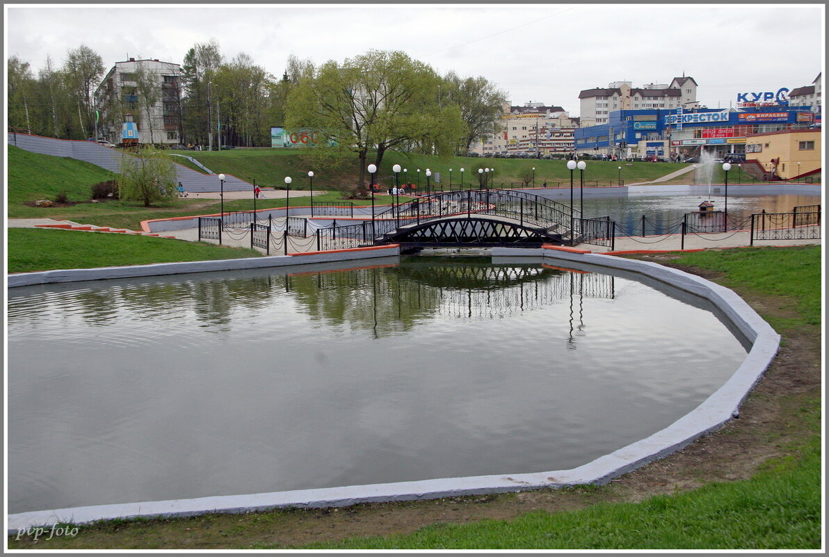 Городской пруд. - Владимир Попов