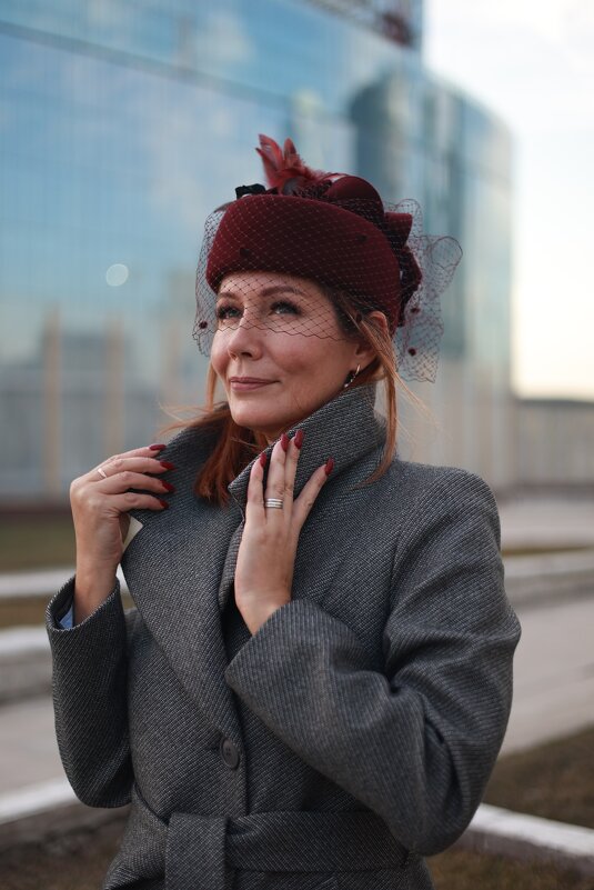 На фоне Moscow city - Натали Королева