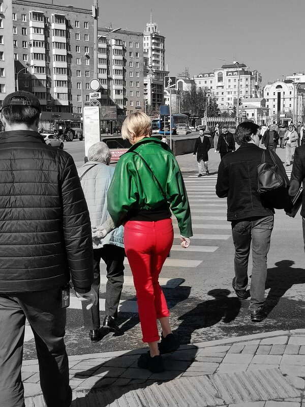 Цвет и стиль. Уличная фотография. - Любимова Ольга 