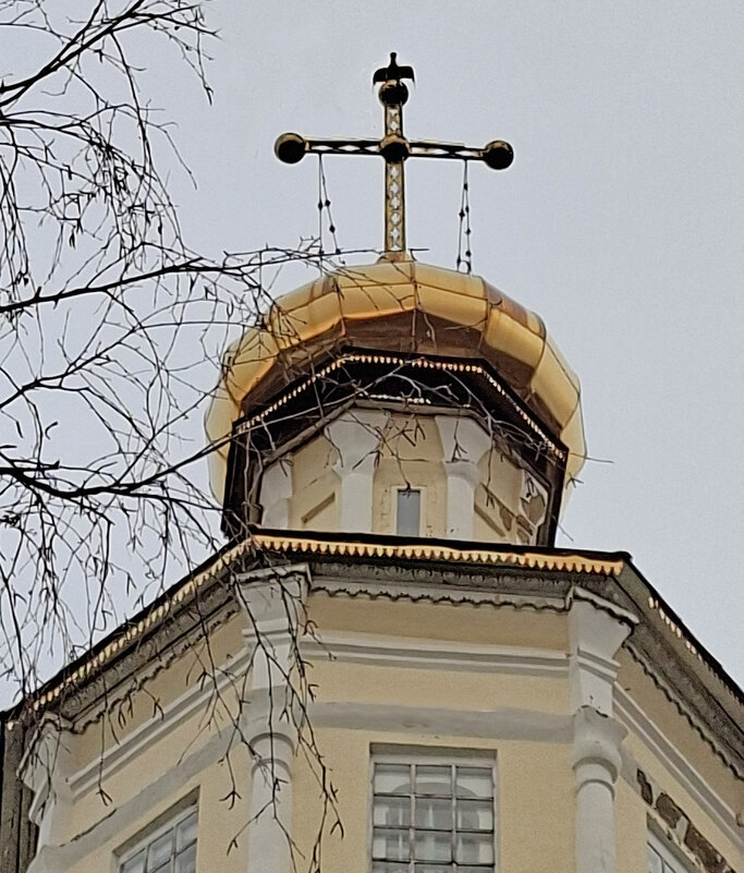 Орел на кресте Иоанно-Богословского собора - ИРЭН@ . Орел на кресте Иоанно-Богословского собора - ИРЭН@ .