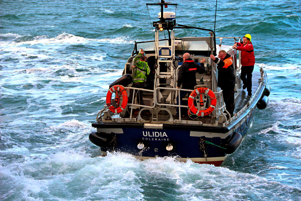 Снятие лоцмана с судна - В.И 