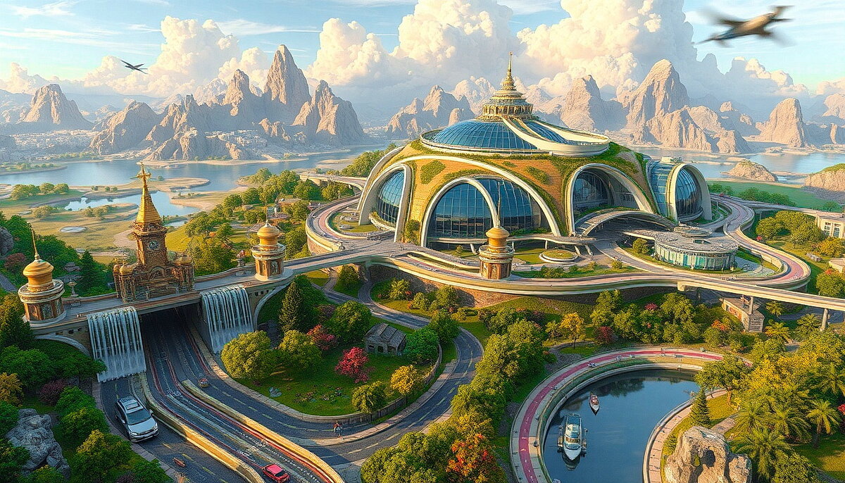 Проект. «Конец 21 века. Новые города ближайшего будущего» (2) - Игорь Питерский