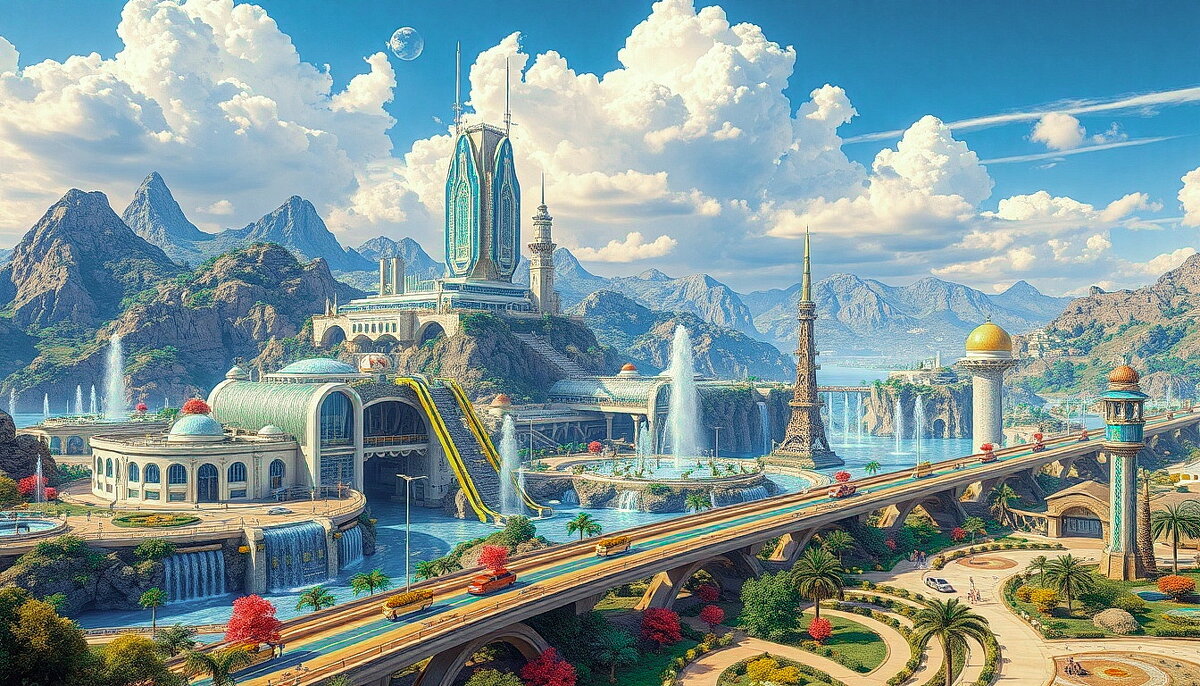 Проект. «Конец 21 века. Новые города ближайшего будущего» (5) - Игорь Питерский